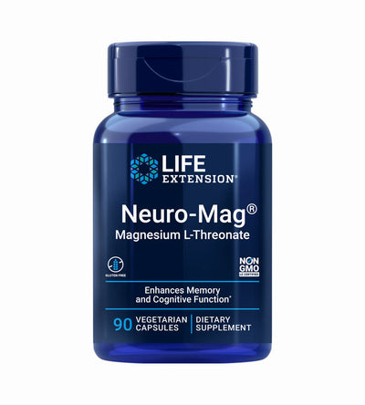 Life Extension Neuro Mag Magnesium L-Threonate 144mg, 90 capsules