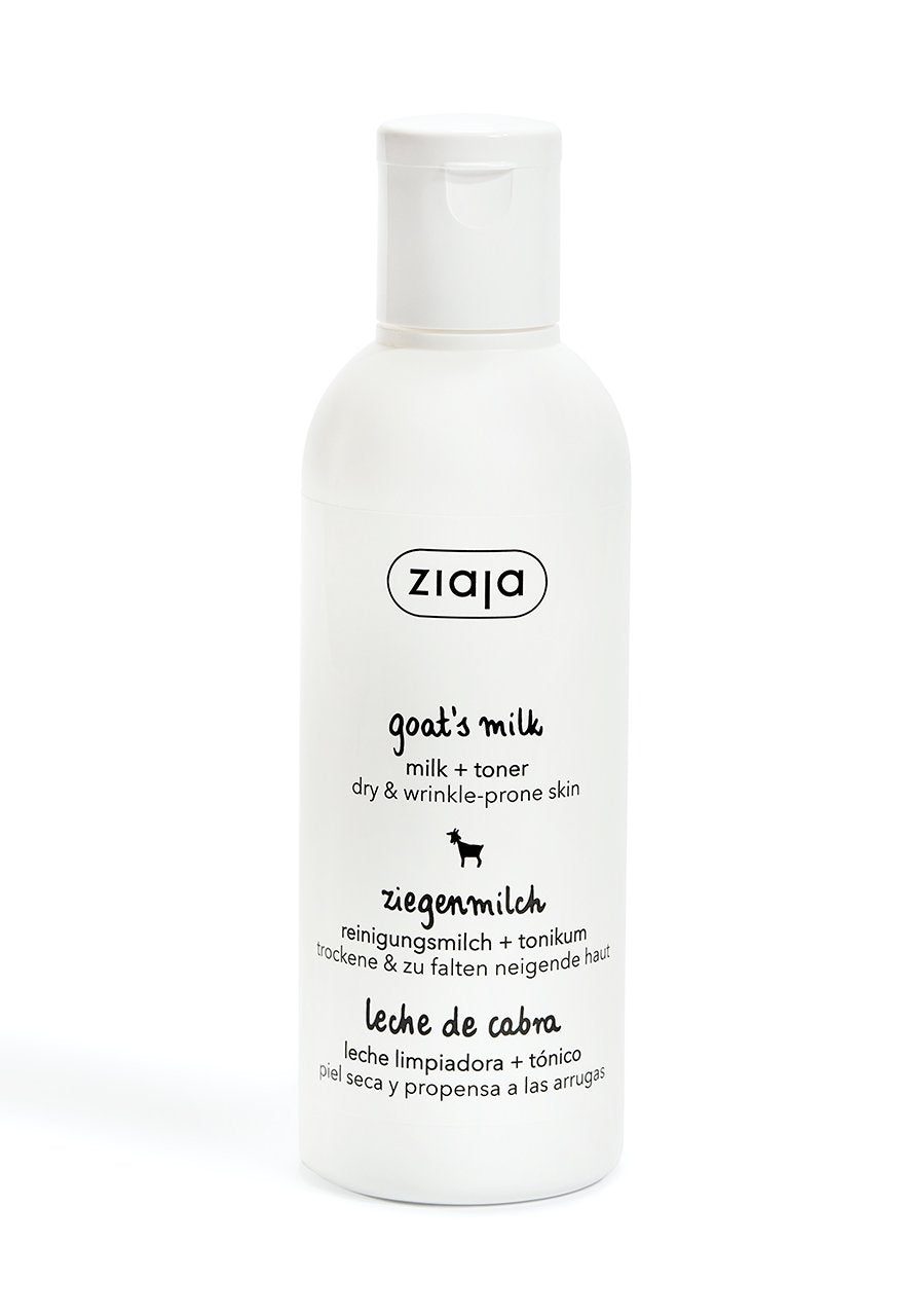 Ziaja goat's milk cleansing milk + tonic, 200 ml