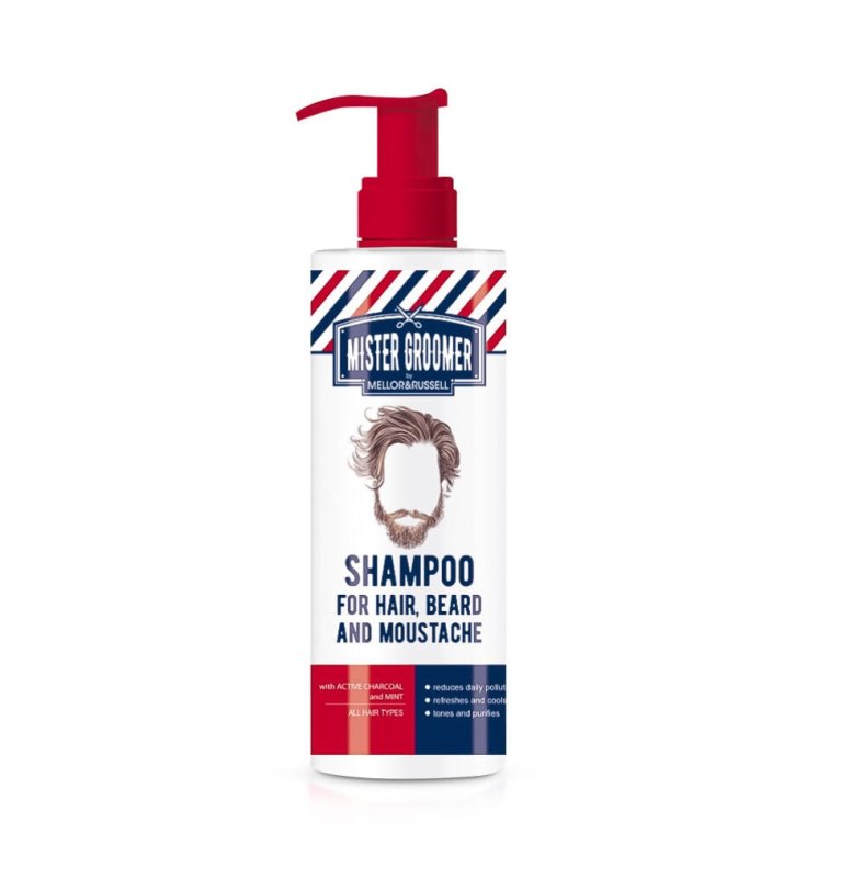 MISTER GROOMER Sampunas galvos plaukams, barzdai ir usams, 200 ml kaina