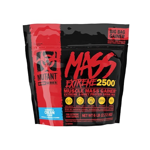 PVL Mutant Mass Extreme 2500 Gainer, kreminis pyragas - 2720 g