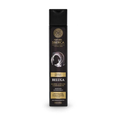 NATURA SIBERICA MEN Sampunas skatinantis plauku augima vyrams Beluga, 250 ml kaina