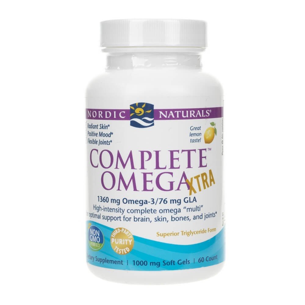 Nordic Naturals Complete Omega Xtra – 60 kapsulių