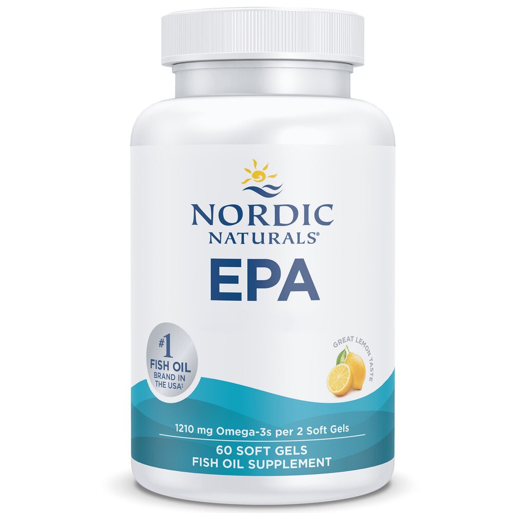 Nordic Naturals EPA 1210 mg Omega-3 citrina - 60 kapsulių