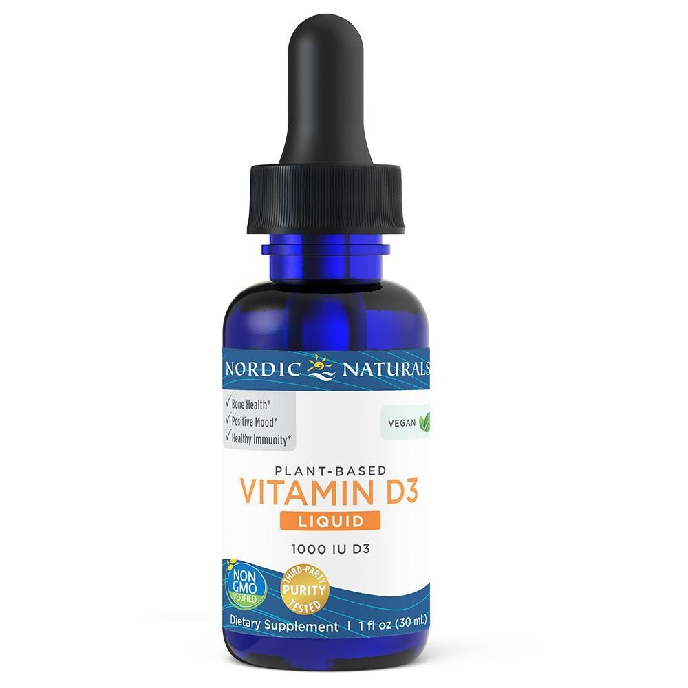 Nordic Naturals Vitamin D3 Vegan lašai - 30 ml