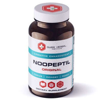 Noopeptil original, Swiss Herbal, 60 kapsulių kaina