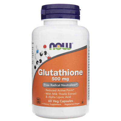 Now Foods Glutatione 500 mg – 60 kapsulių