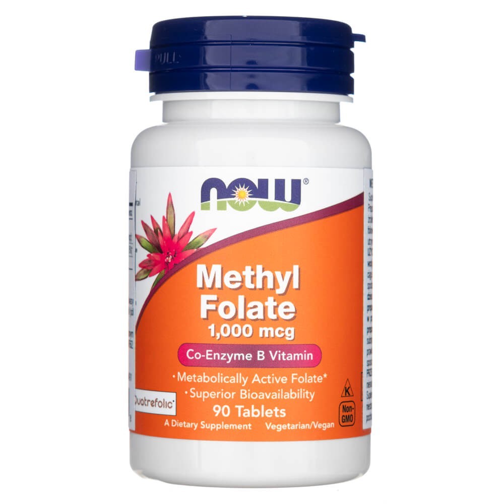 Now Foods metilo folio rūgšties 1000 mcg - 90 tablečių