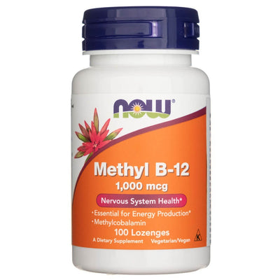 Now Foods Methyl B-12 1000 mcg – 100 pastilių