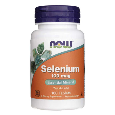 Now Foods Selenium 100 mcg – 100 tablečių