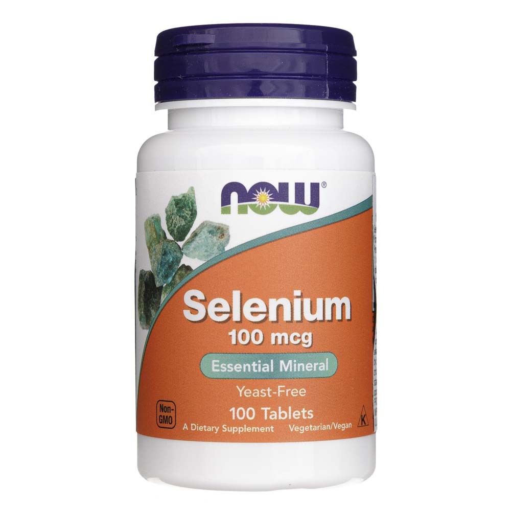 Now Foods Selenas 100 mcg - 100 tablečių