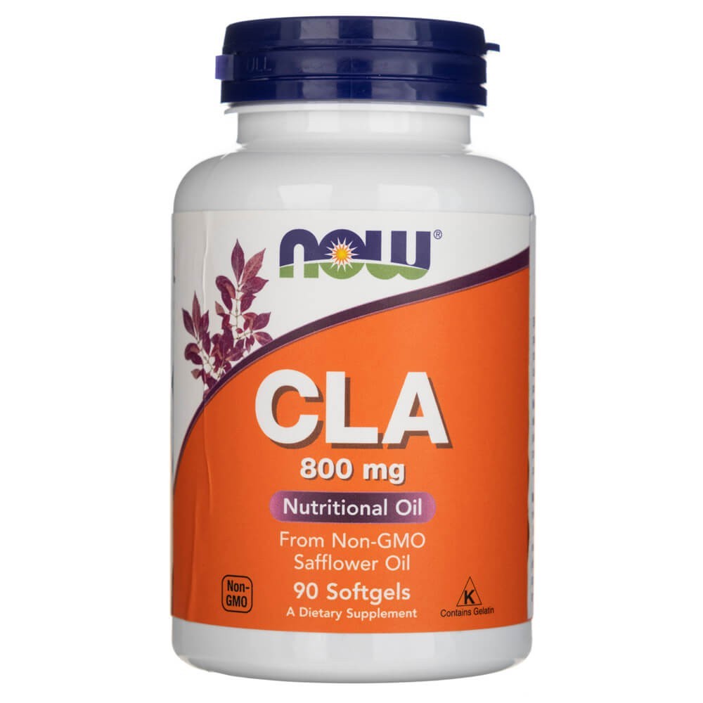 Now Foods CLA (konjuguota linolo rūgštis) 800 mg - 90 kapsulių