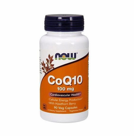 Now Foods Coenzyme Q10 100 mg su gudobele – 90 kapsulių