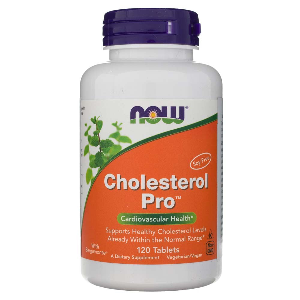 Now Foods Cholesterol Pro - 120 tablečių