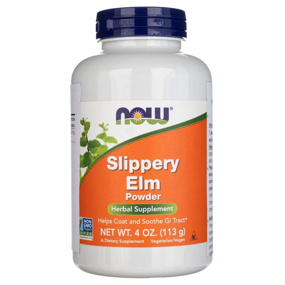 Now Foods Slippery Elm milteliai - 113 g