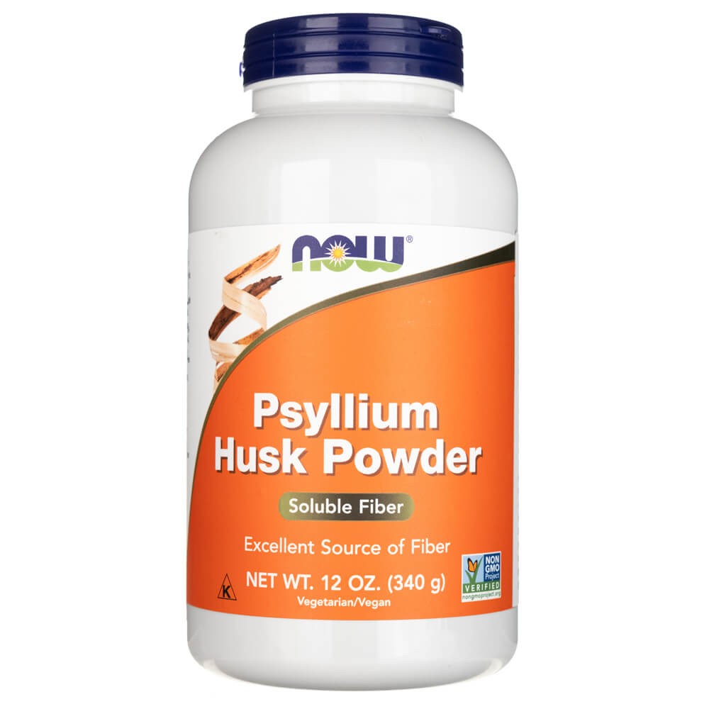 Now Foods Psyllium Husk milteliai - 340 g