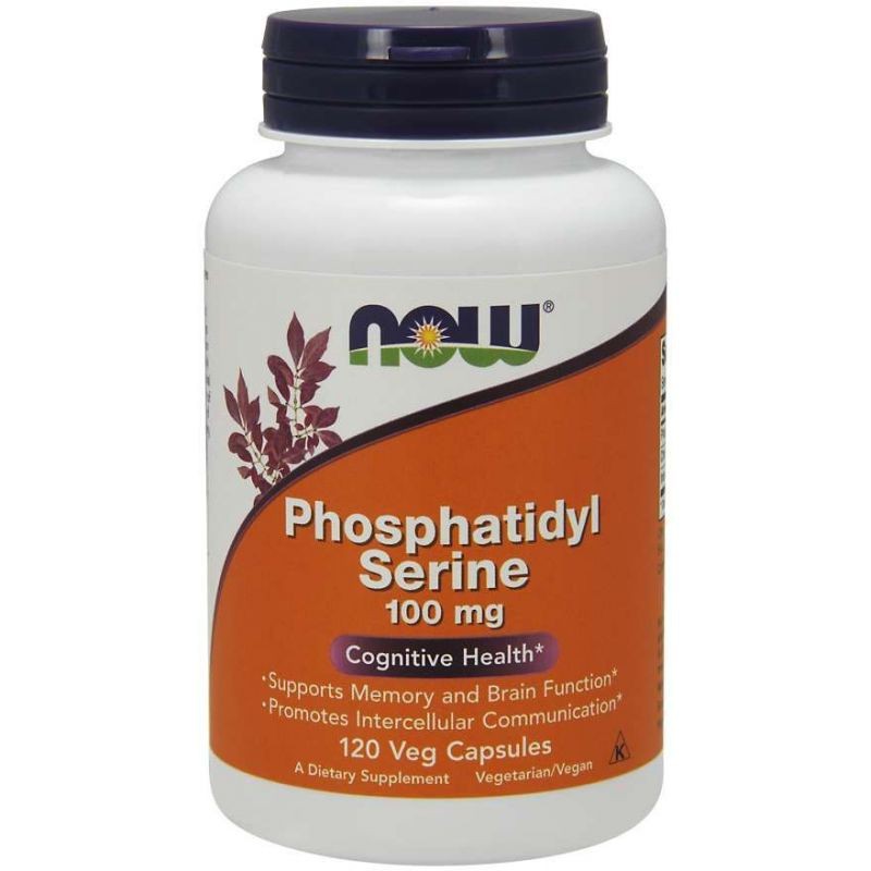 Now Foods Phosphatidyl Serine 100 mg – 120 kapsulių