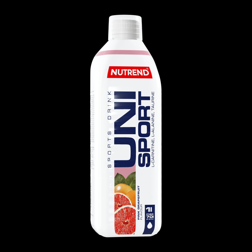 Nutrend Unisport hipotoninis gėrimas rožinis greipfrutas - 1000 ml