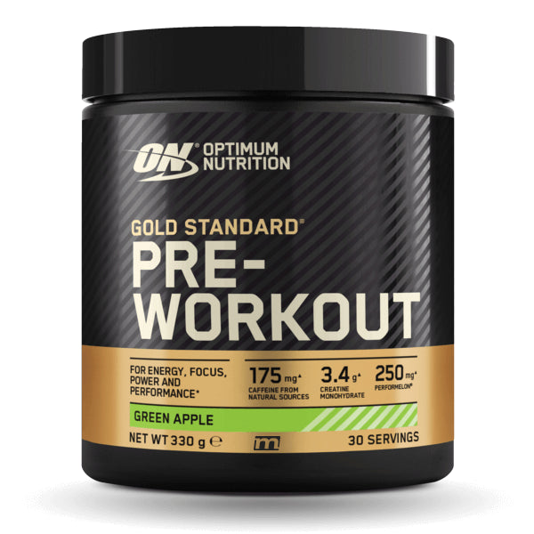 Optimum Nutrition Gold Standard Pre-Workout, obuolys - 330 g