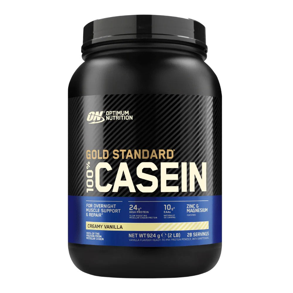 Optimum Nutrition Gold Standard 100% kazeino baltymai, kreminė vanilė - 924 g