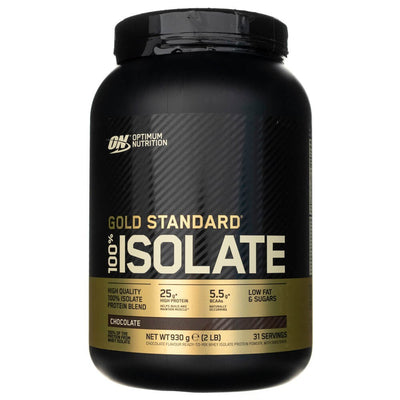 Optimum Nutrition aukso standartas 100% izoliatas šokoladas - 930 g