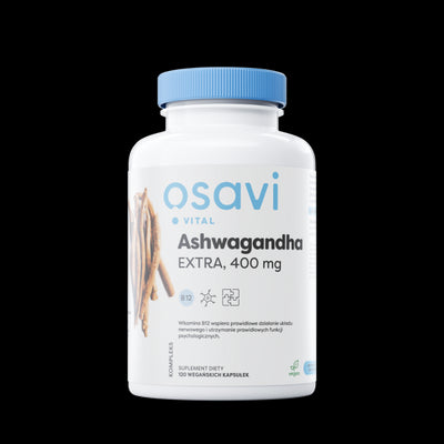 Osavi Ashwagandha Extra 400 mg – 120 daržovių kapsulių