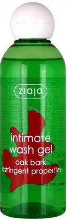 Ziaja intimate wash gel with oak bark extract, 200 ml