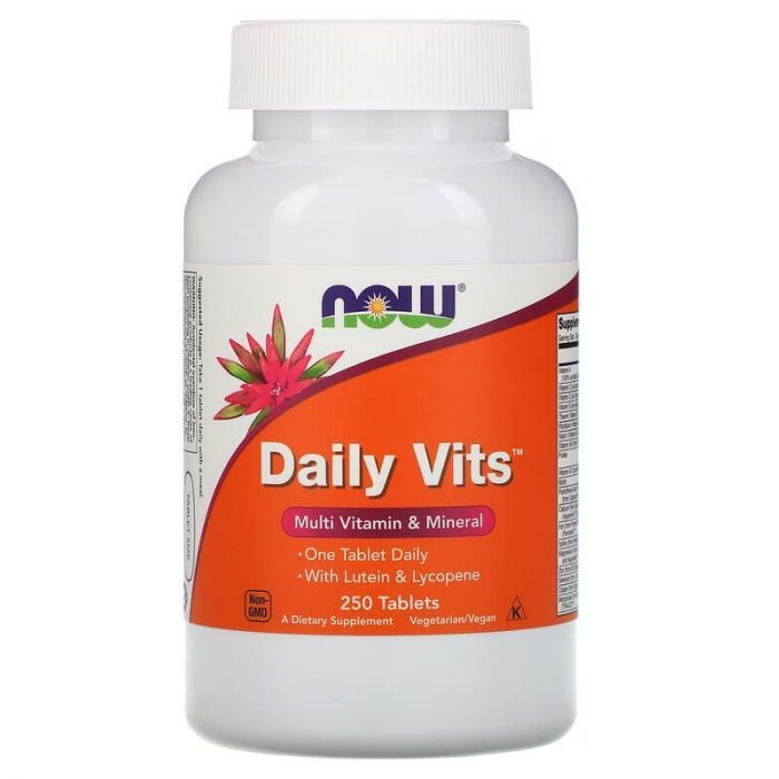 NOW Daily Vits, Vitamins, 250 tablets