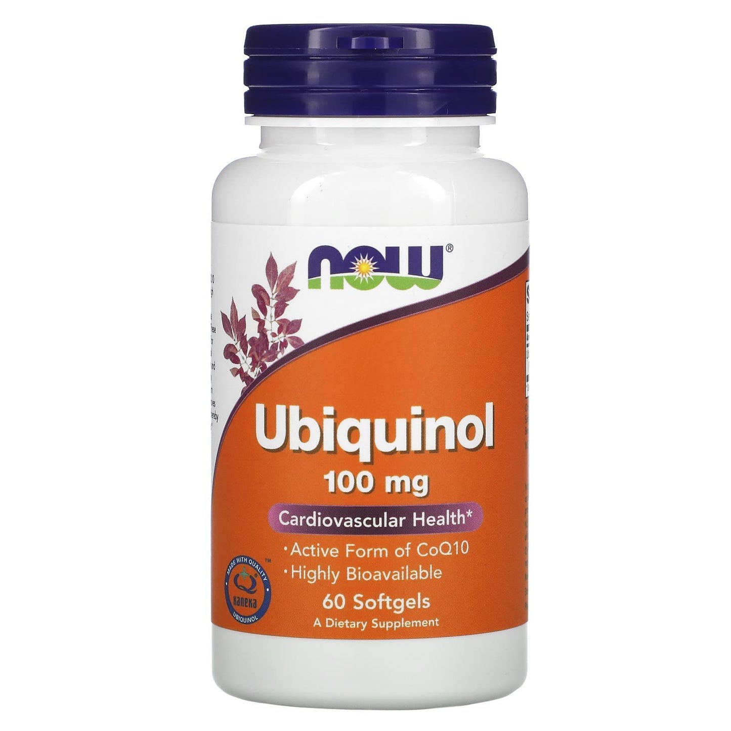 NOW Ubiquinol 100/200mg, 60 capsules