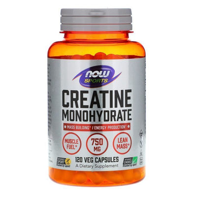 NOW Creatine Monohydrate 750mg, 120 capsules