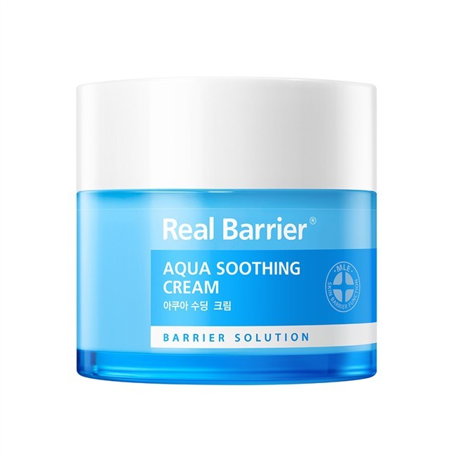 Real Barrier Aqua Soothing raminamasis gelinis kremas - 50 ml