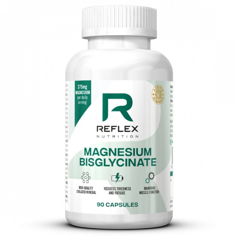 Reflex Nutrition Magnio diglicinatas 375 mg - 90 kapsulių