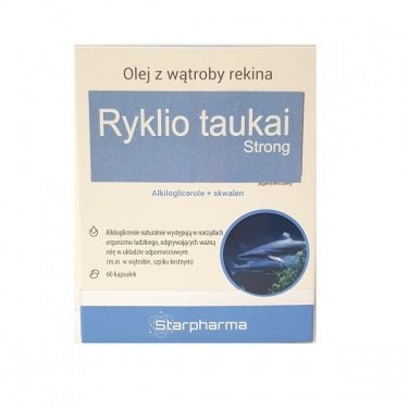 Ryklio taukai, Strong, 60 tablečių kaina