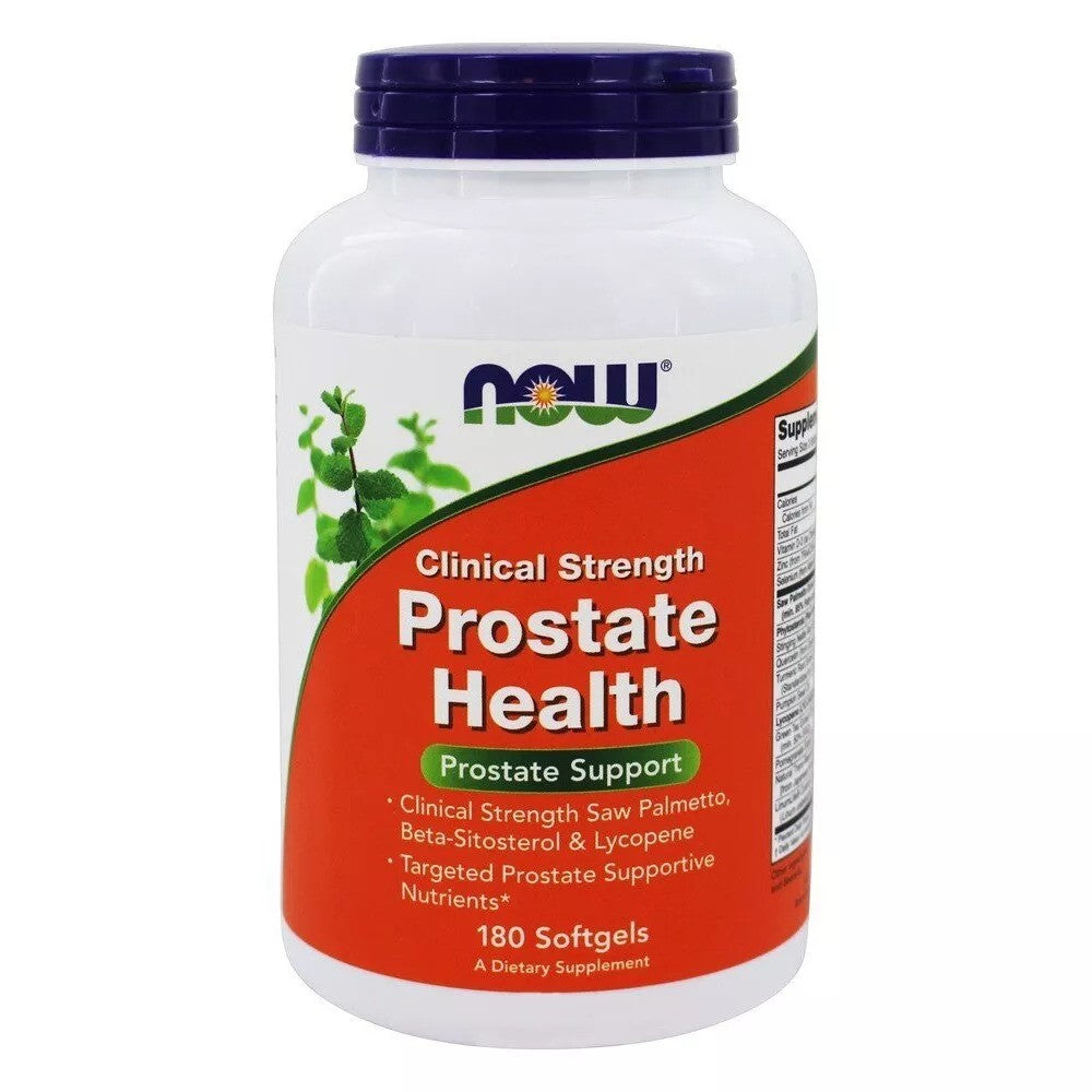 NOW Clinical Strength Prostate Health, 180 capsules