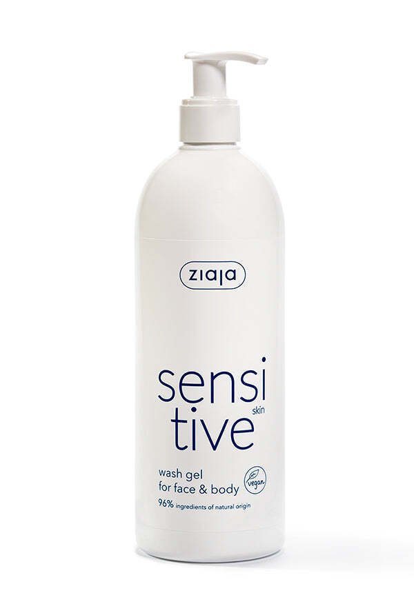 Ziaja Sensitive face and body wash gel for sensitive skin, 400 ml