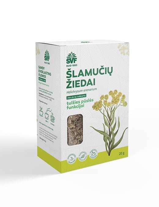 Šlamučių žiedai, Žolelių arbata, 20g kaina