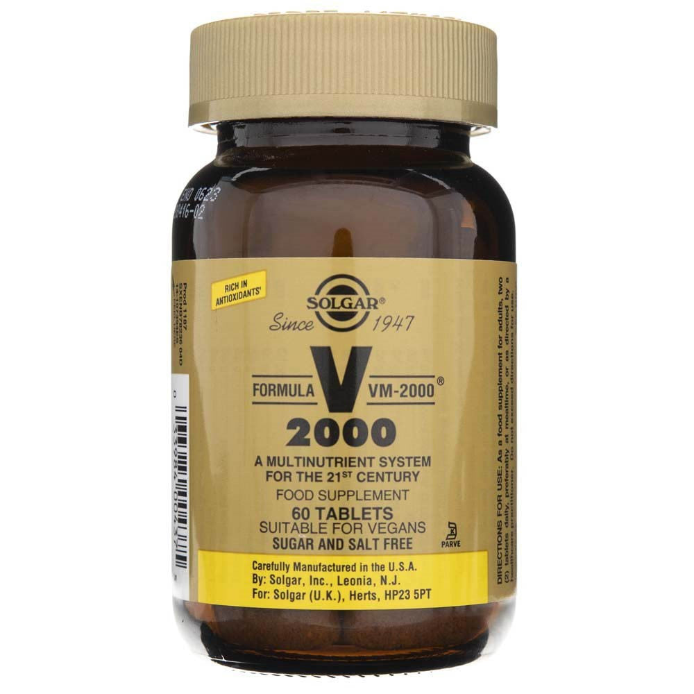 Solgar formulė VM-2000 - 60 kapsulių