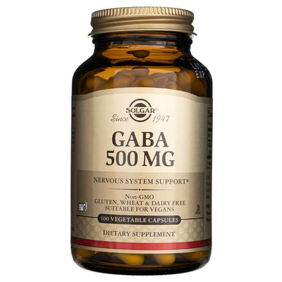 Solgar GABA 500 mg - 100 kapsulių