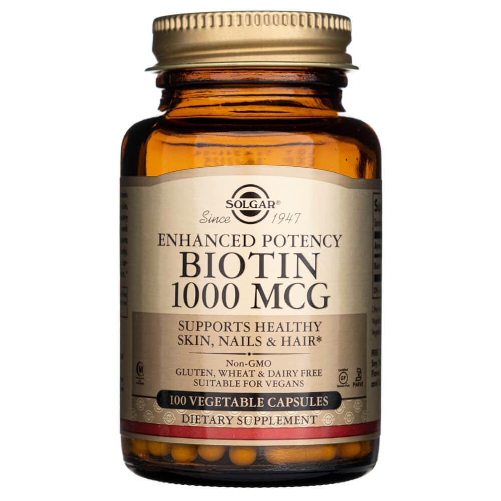 Solgar Biotin 1000 mcg - 100  kapsulių