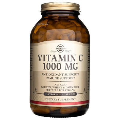 Solgar vitaminas C 1000 mg - 250 kapsulių