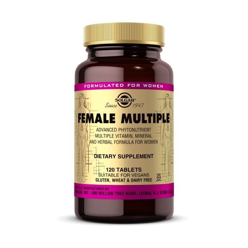 Solgar Female Multiple (multivitaminai moterims) - 120 tablečių