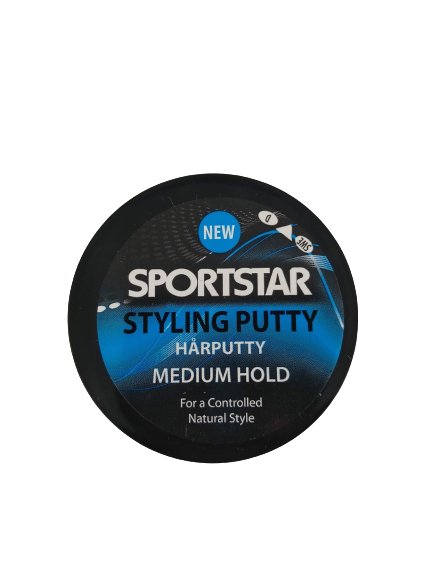 SPORTSTAR Styling Putty Vidutines fiksacijos plauku formavimo priemone, 50 ml kaina