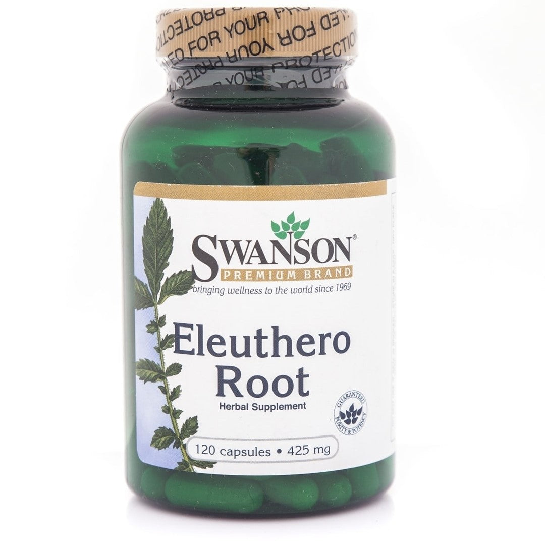 Swanson Eleuthero Root (Sibiro ženšenis) 425 mg - 120 kapsulių