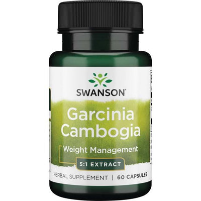 Swanson Garcinia Cambogia 5:1 ekstraktas 80 mg – 60 kapsulių