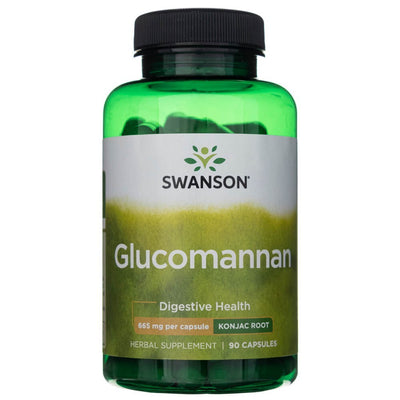 Swanson Glucomannan 665 mg - 90 kapsulių