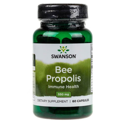 Swanson Bee Propolis (Bee Kit) 550 mg - 60 kapsulių