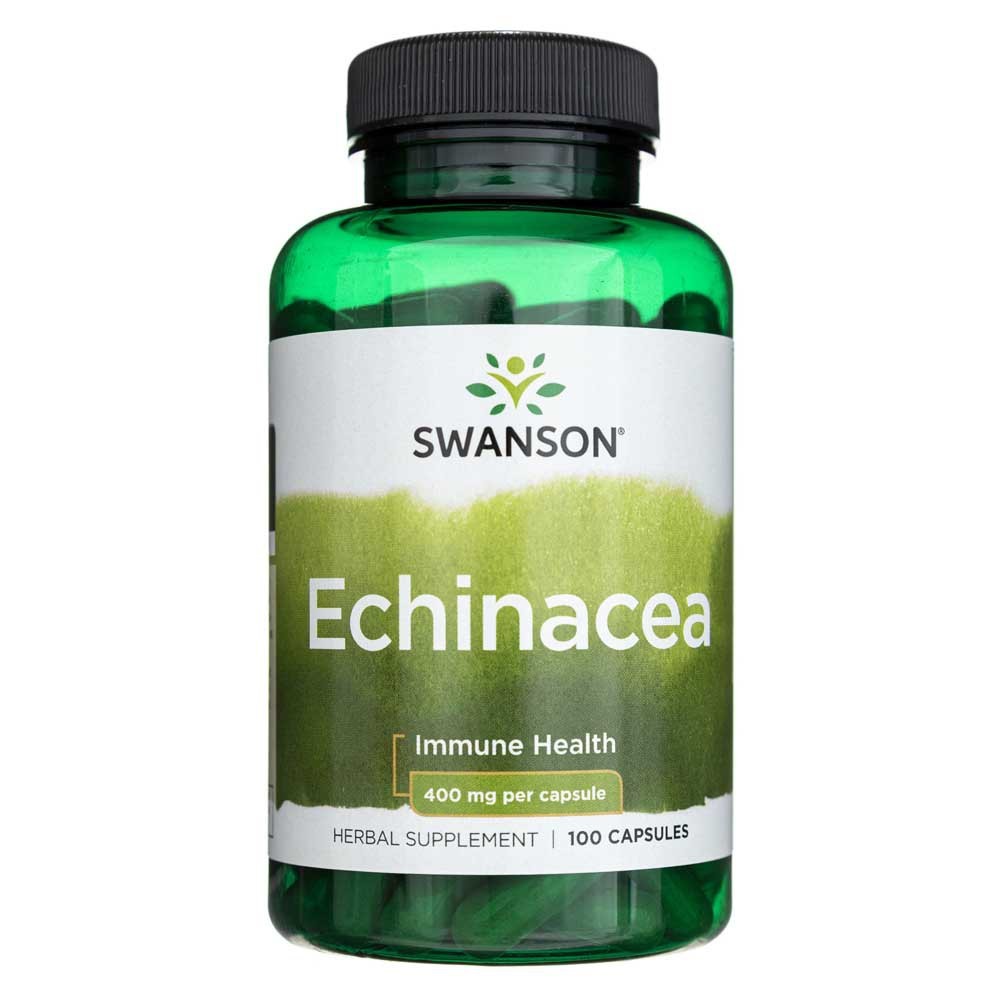 Swanson Echinacea 400 mg - 100 kapsulių