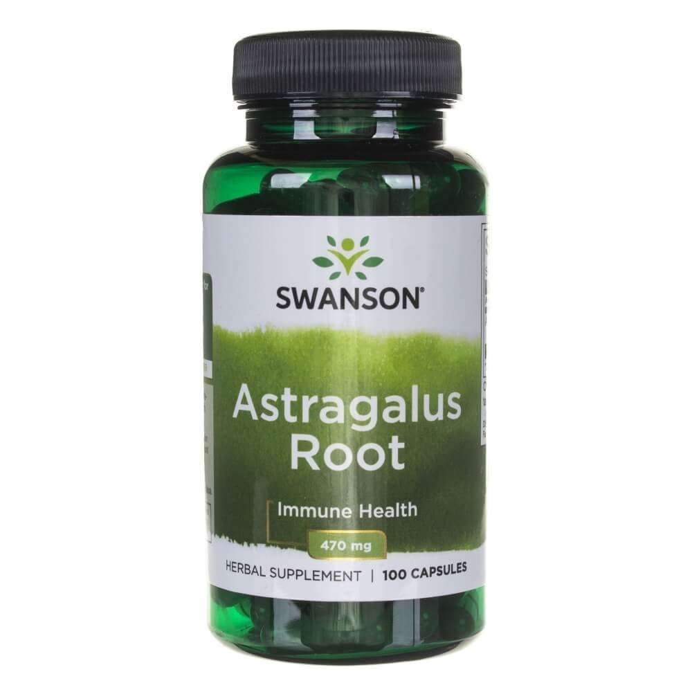 Swanson Full Spectrum Astragalus Root 470 mg - 100 kapsulių