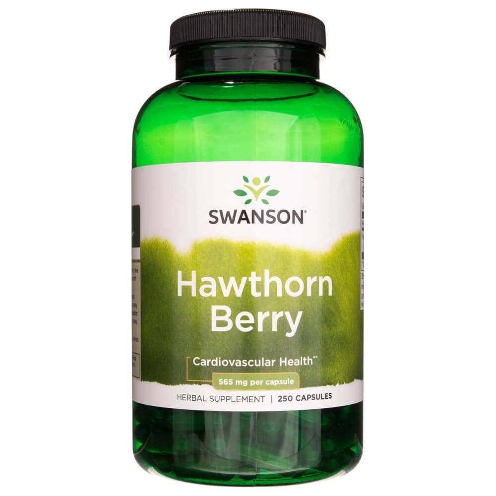 Swanson Hawthorn Berry 565 mg - 250 kapsulių