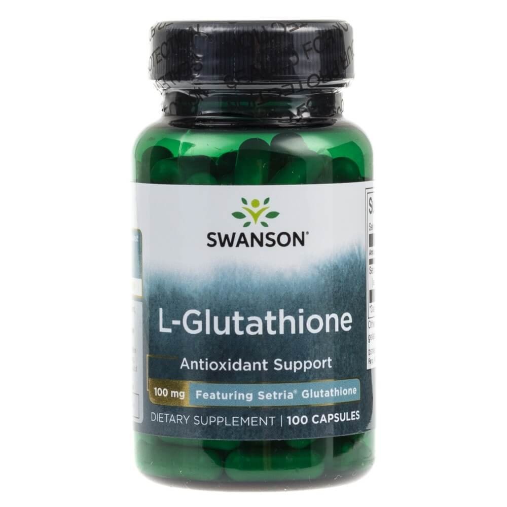 Swanson L-Glutathione 100 mg - 100 kapsulių