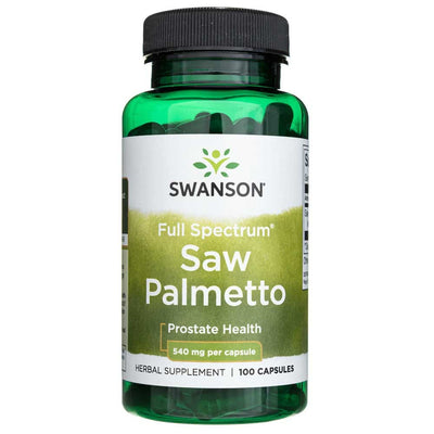 Swanson Full Spectrum Saw Palmetto 540 mg – 100 kapsulių